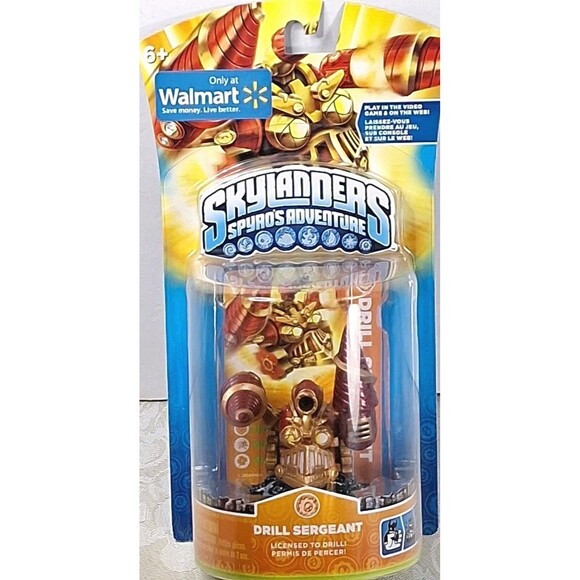 New Skylanders Spyro's Adventure DRILL SERGEANT Walmart Exclusive - Picture 1 of 3